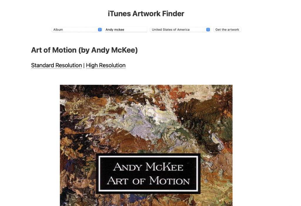 iTunes Artwork Finder